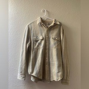 Double RL RRL flannel size large Ralph Lauren thick button up